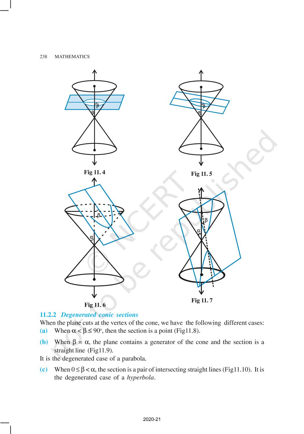 Conic Sections - NCERT Book Of Class 11 Mathematics